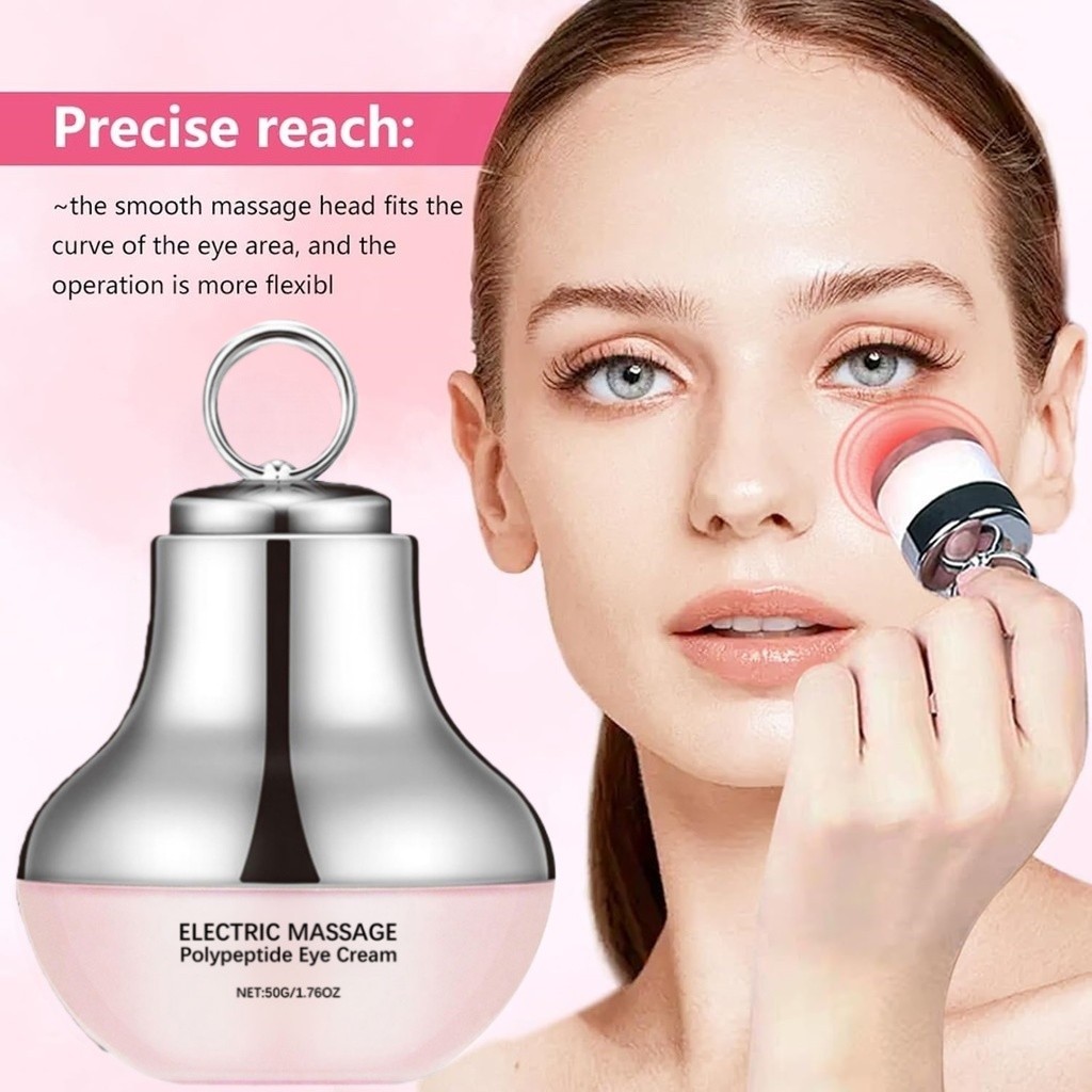 Creme Para Os Olhos De Massagem Elétrica Com Colágeno Olheiras , Rugas , Reafirmante E Absorção Rápida
