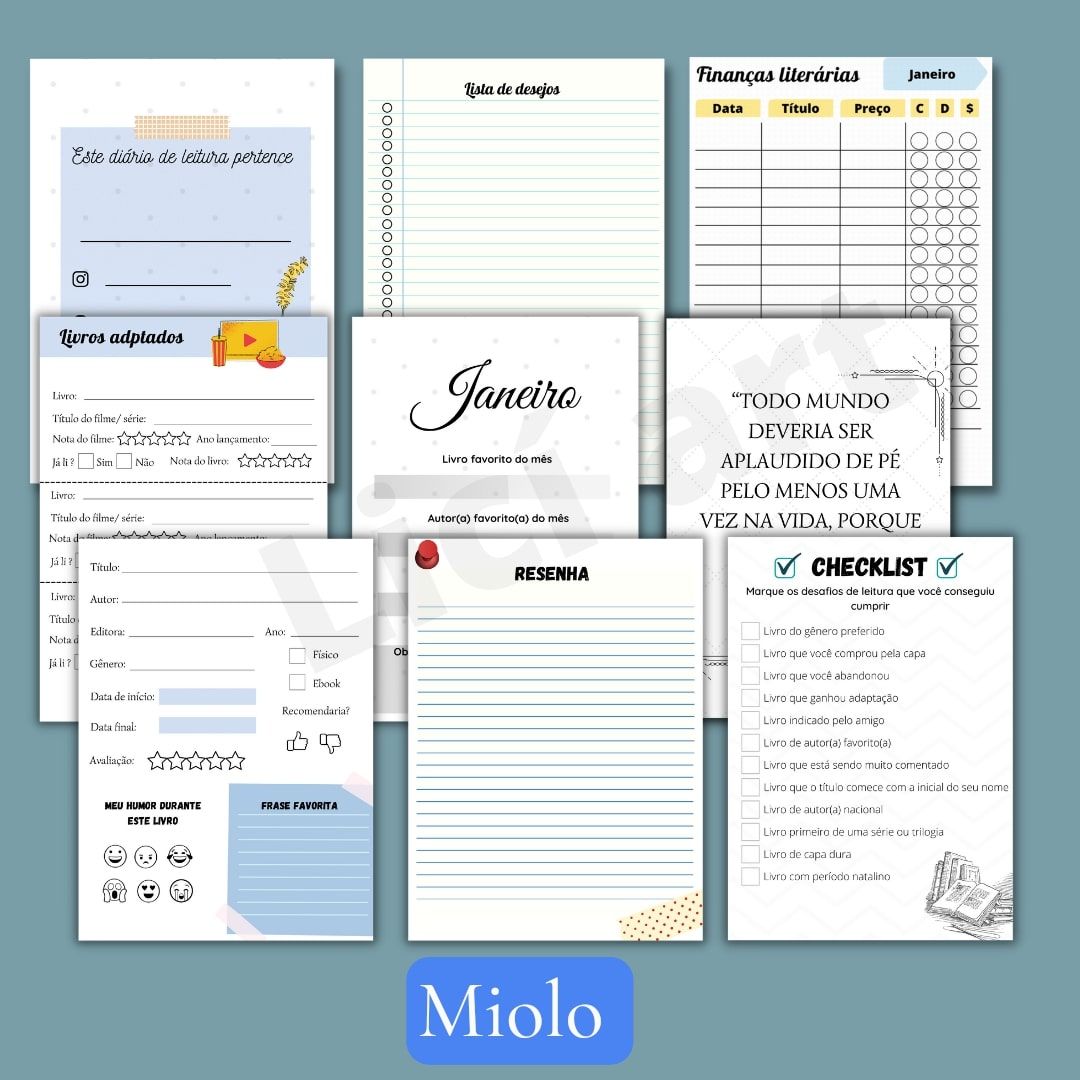 Diário de Leitura (ARQUIVO DIGITAL)