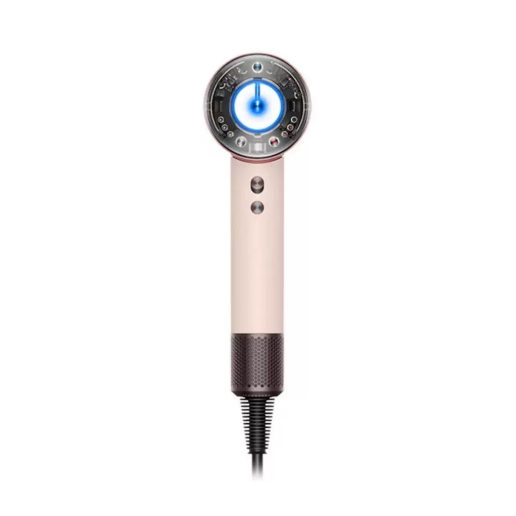 Leafless Hollow Blue Light Negative Ion Hair Dryer Electric Variable Frequency High Airflow Hot and Cold Wind HD16