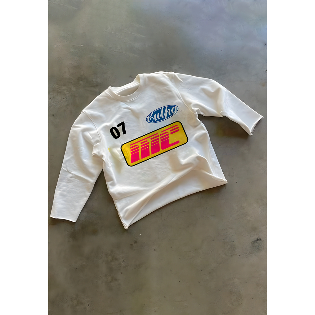 Camiseta Manga Longa 100% Algodão Racing 07 MC Running Culha