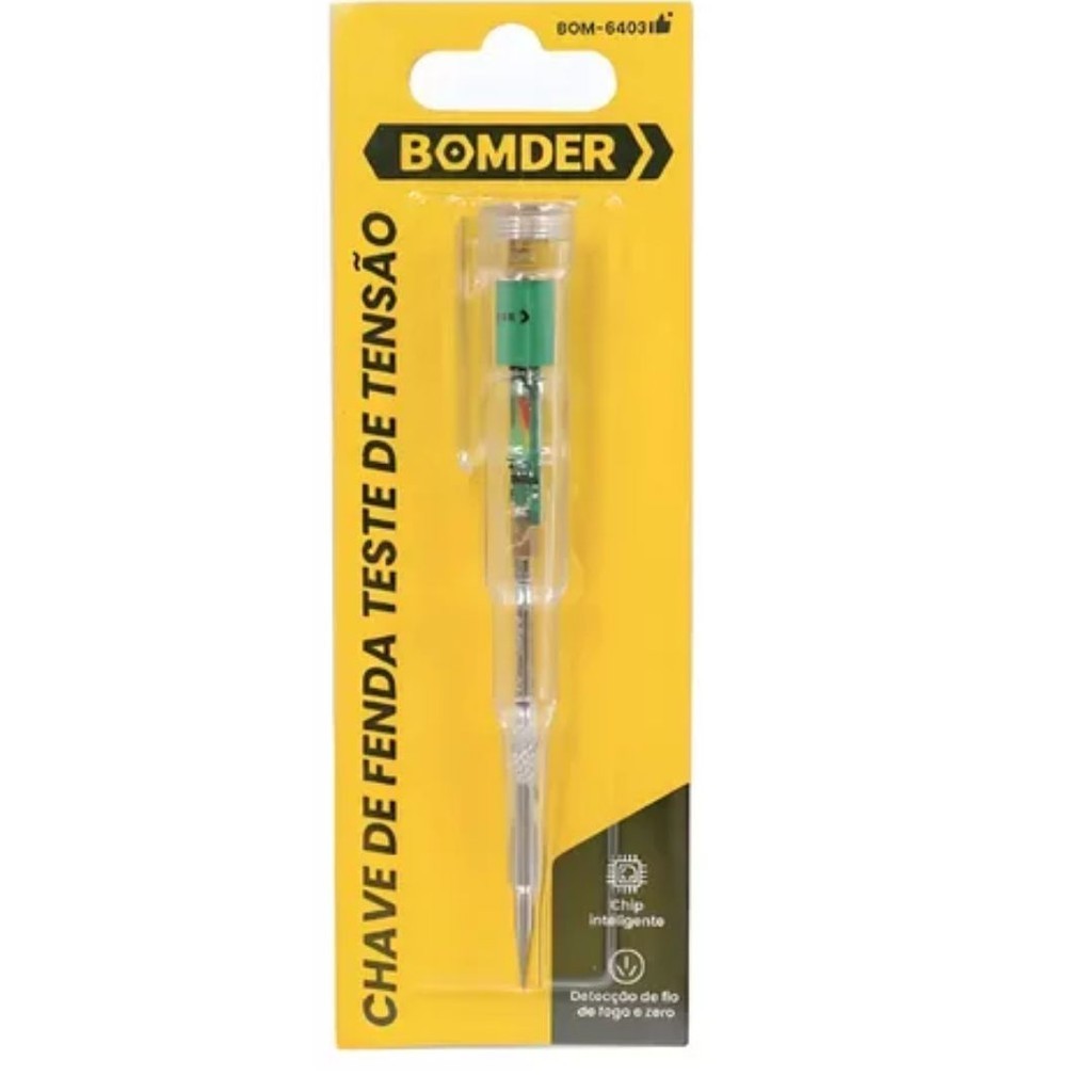 Chave Teste De Tensão Com Ponta Fenda Professional