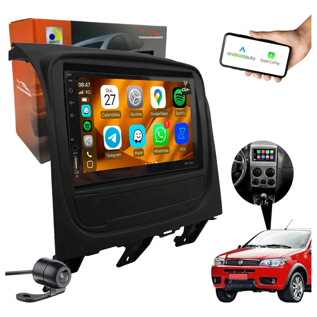 Central Torquehammer Palio Fire Way 7 Pol Bluetooth Carplay