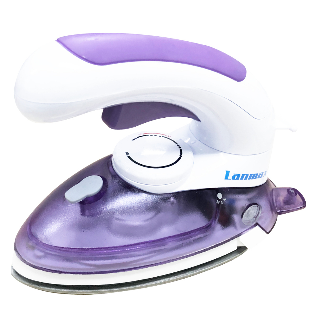 Mini Ferro De Viagem Bivolt Lanmax Vertical 800w Steamer Portátil