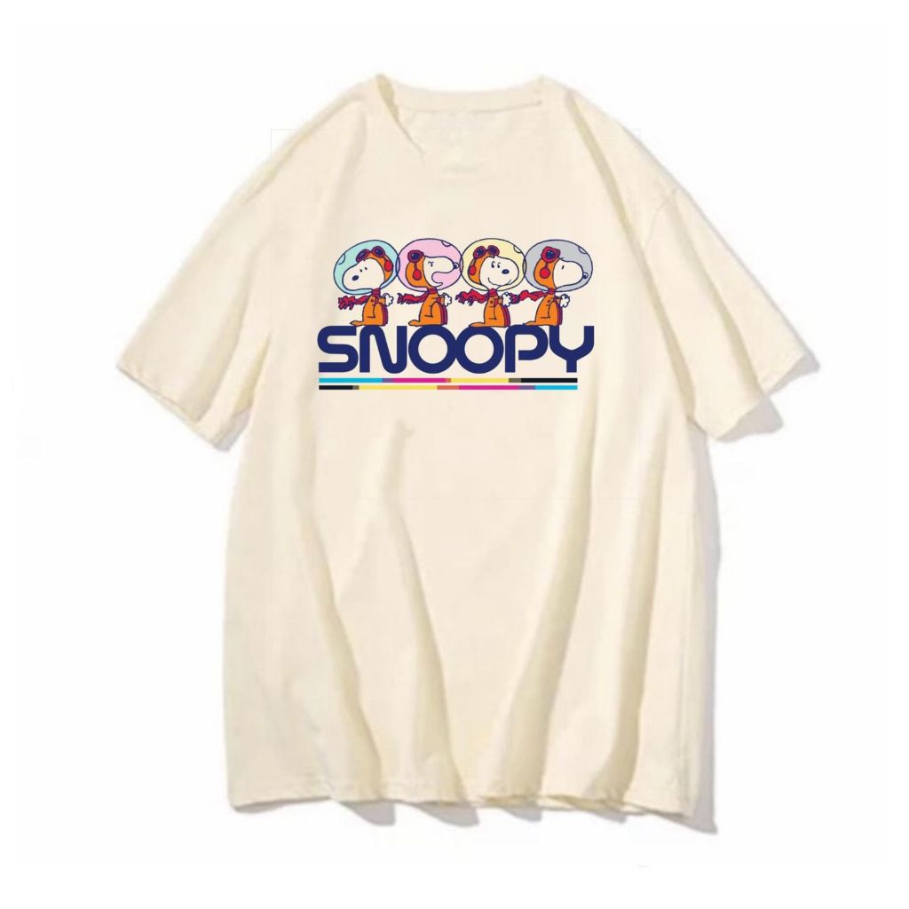 Camiseta Snoopy Astronaut blusa feminina masculina beagle cachorro desenho camisa classica vintage art retro