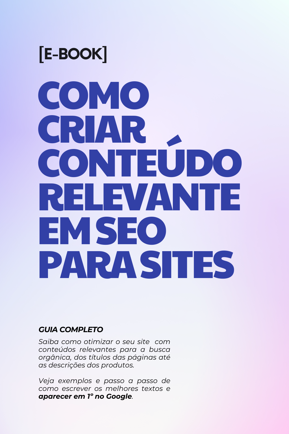 Como criar conteúdo otimizado para SEO