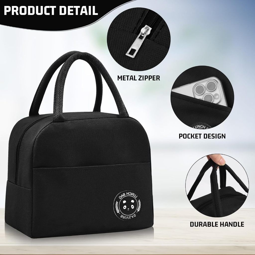 Kit 1-4 Bolsa Térmica Portátil Com Isolamento Térmico De Desenh Unissex FAST