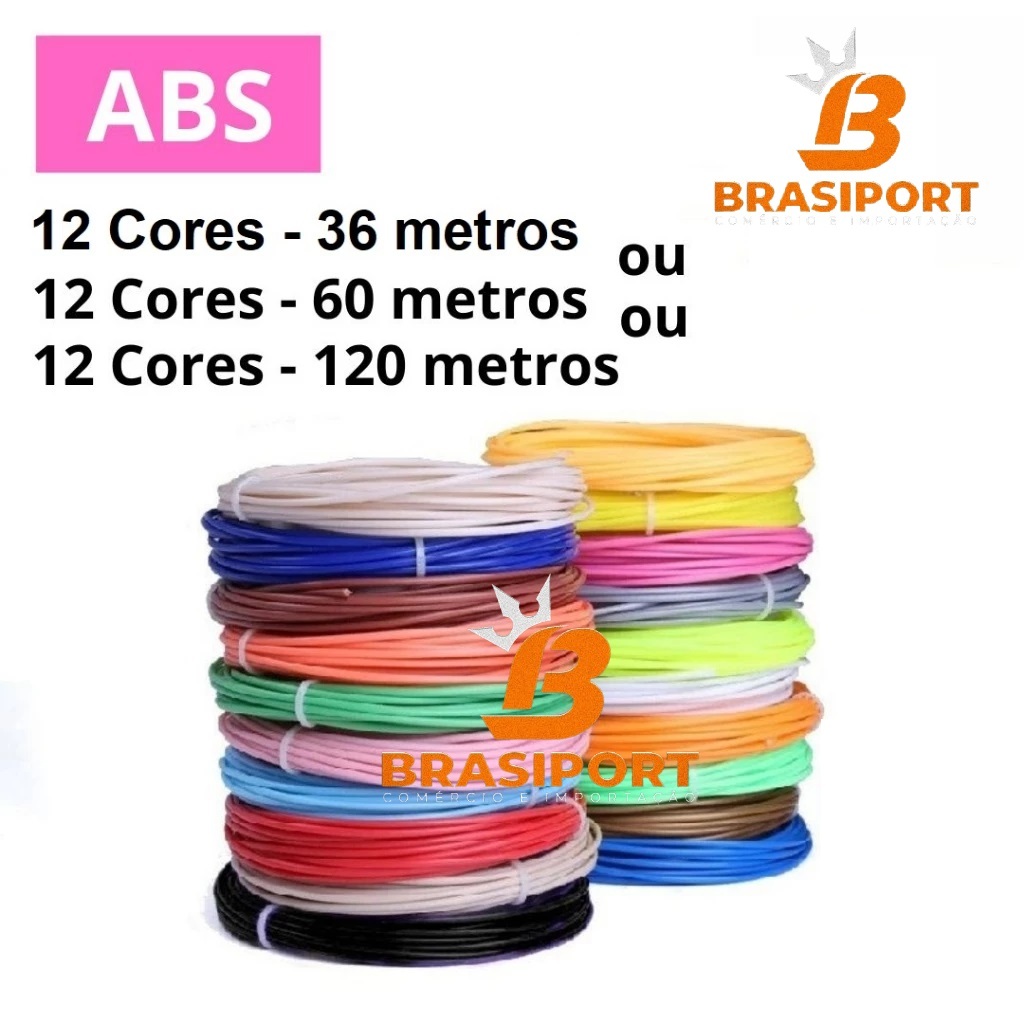 🔥 Oferta: Criatividade em dobro por preço que cabe no bolso! 12 Cores com 120 Metros