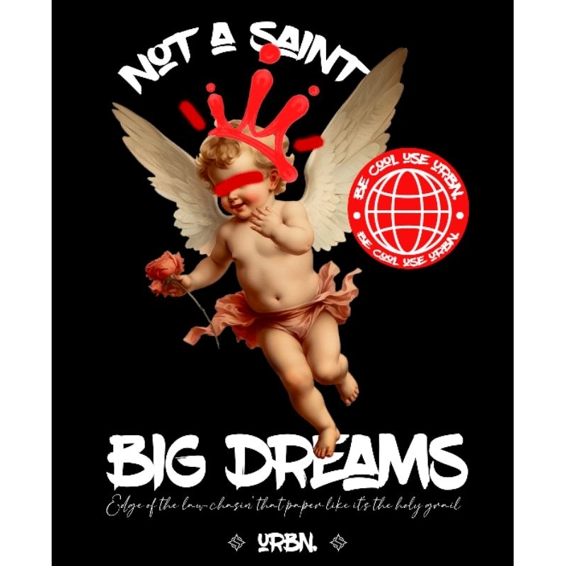 Camiseta Masculina Urbn. Clothings Angel