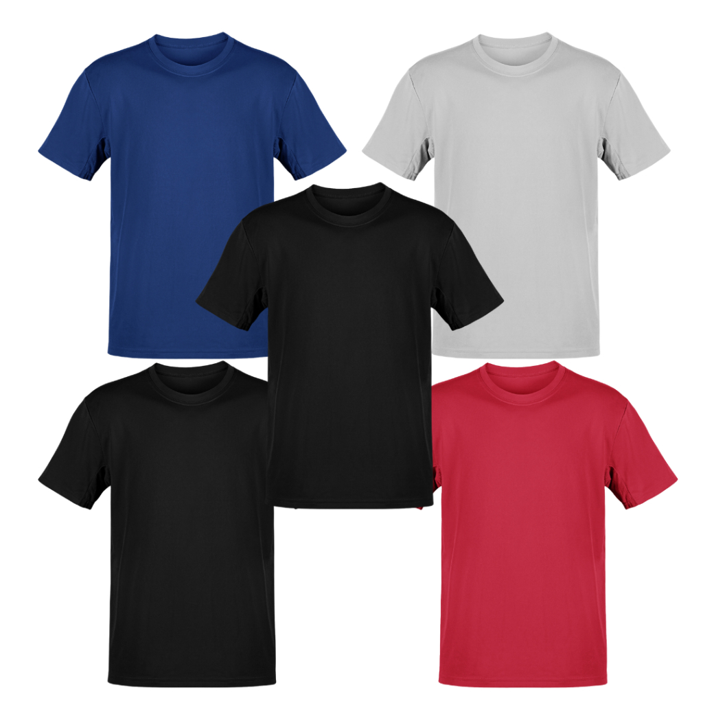 kit 5 Camisetas Dry FIt academia Crosfit Corrida Mdx Clothing