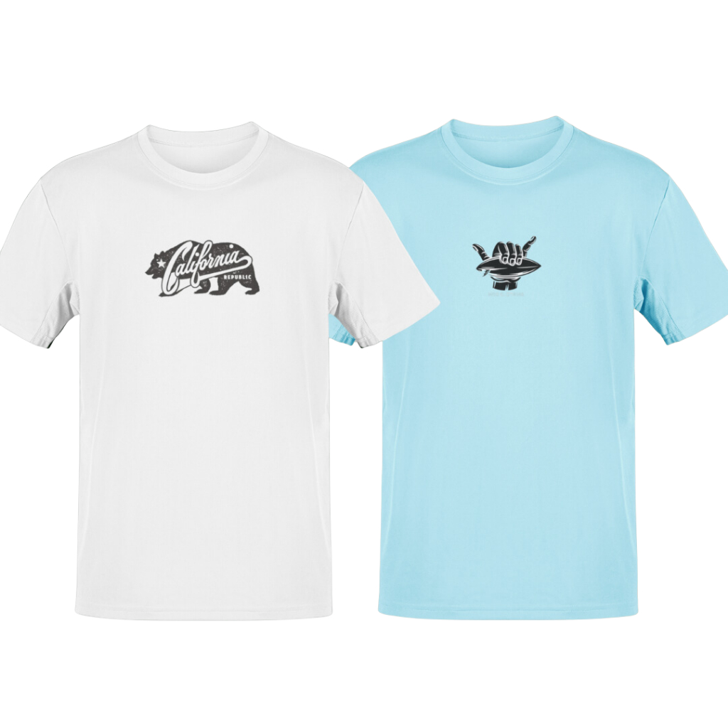 Kit 2 Camisetas 100% Algodão P ao GG e Plus size G1 ao G9 MDX Clothing