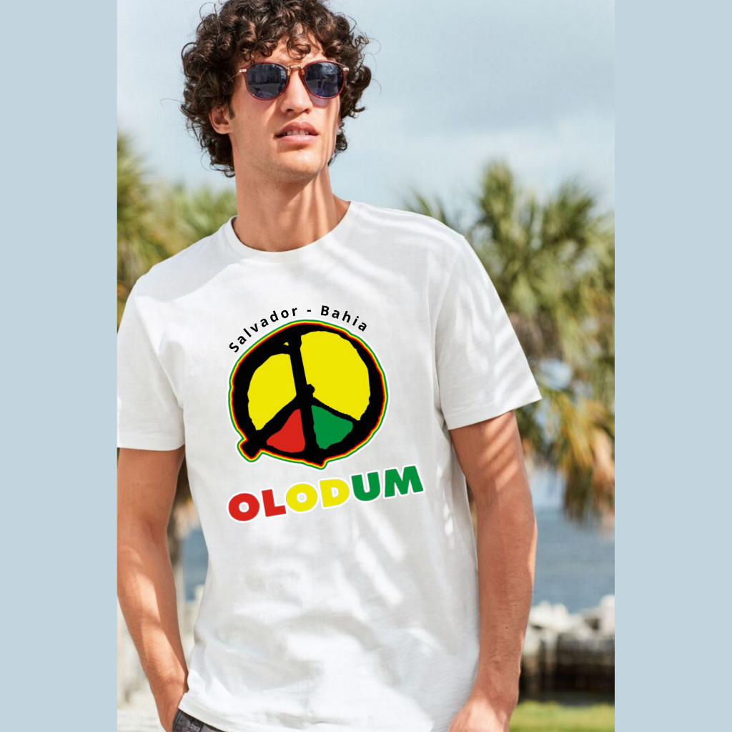 Camiseta Estampada Olodum Michael Jackson Carnaval🎊💛- Camisa 100% em Algodão - Envio Imediato😊- Polar Clothing Store