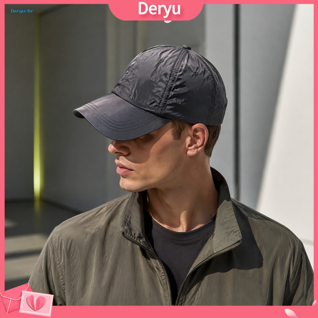 Adjustable Sport Hat for Running Stain Resistant Golf for Summer Waterproof Baseball Cap Quick Dry Breathable Outdoor Sp