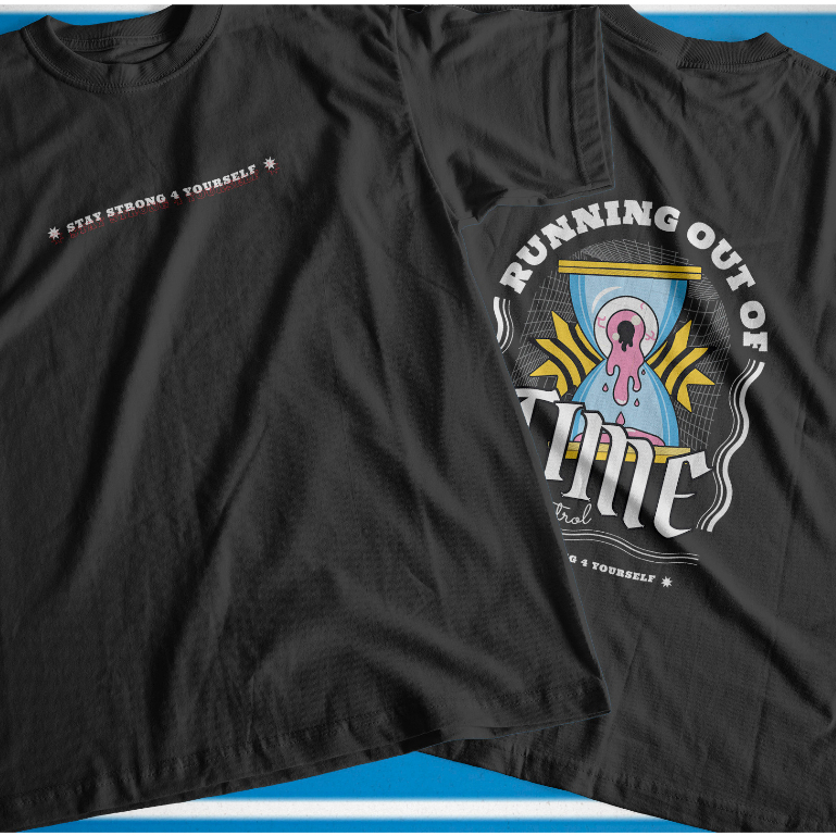 Camiseta Running Out Of Time Street Wear