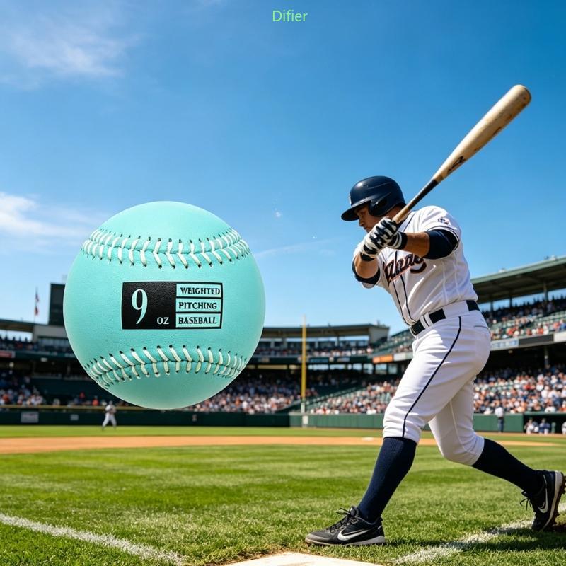 Difier Ergonômico Grip Weighted Baseball Antiderrapante Exercício Pesado Beisebol Para Melhorar E Construçã