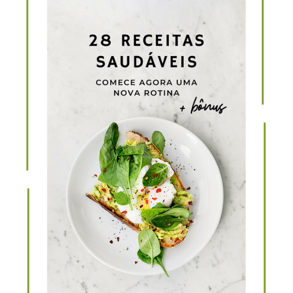 28 receitas saudáveis + bônus!