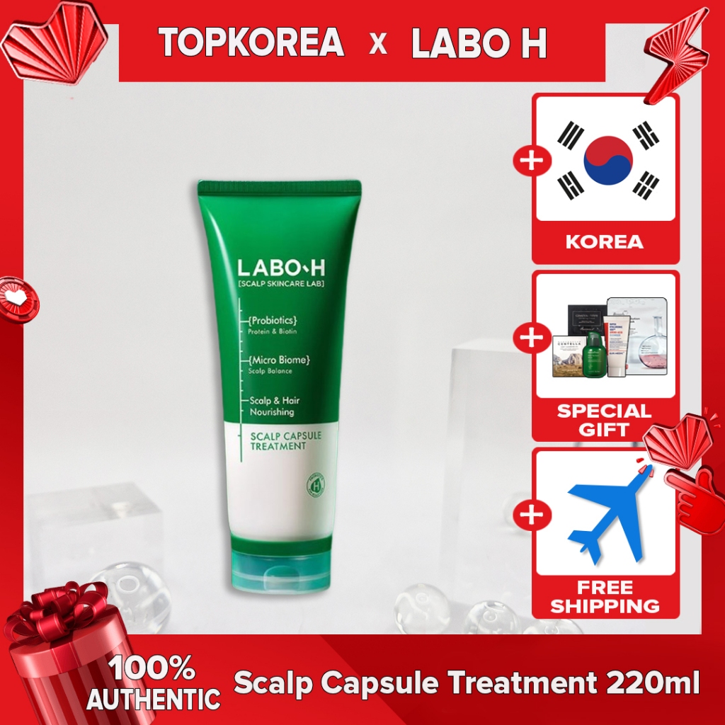 Tratamento De Cápsula Para Couro Cabeludo LABO-H 220ml TOPKOREA Envio Da Coreia