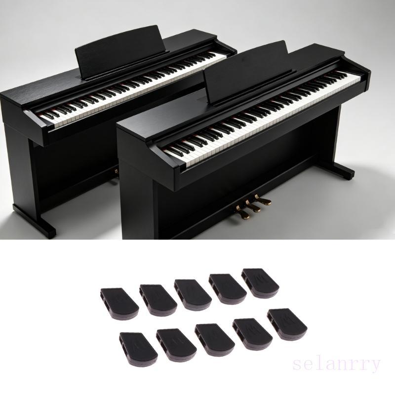 selanrry Tampas Borracha Martelo Piano Para Teclado Elétrico Digital B W-Key Acessórios