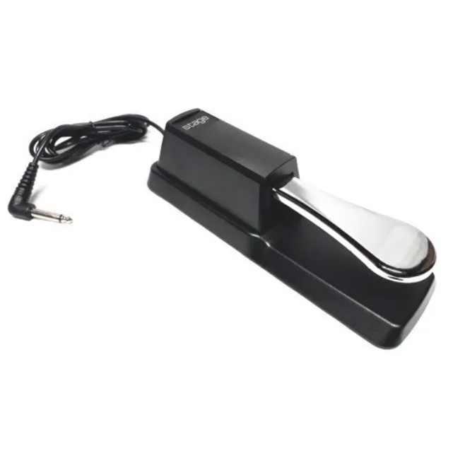 Pedal De Sustain Para Piano Digital E Teclado Com Chave De Polaridade