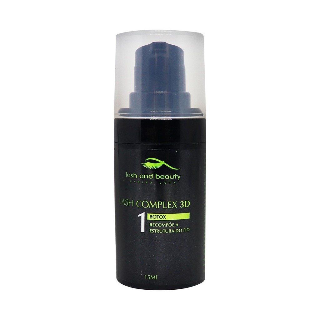 Complex 3d passo 1 Lash and Beauty 15ml home care