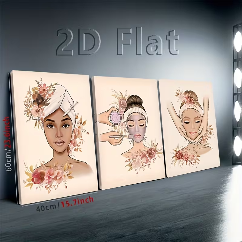 Quadro Decorativo Skin Care e Estética Facial
