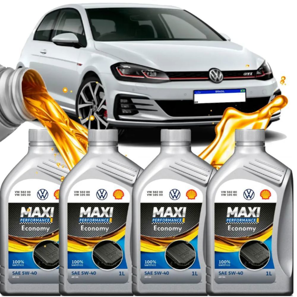 KIT 4 OLEOS MOTOR 5W40 100 SINTETICO MAXI PERFORMANCE
