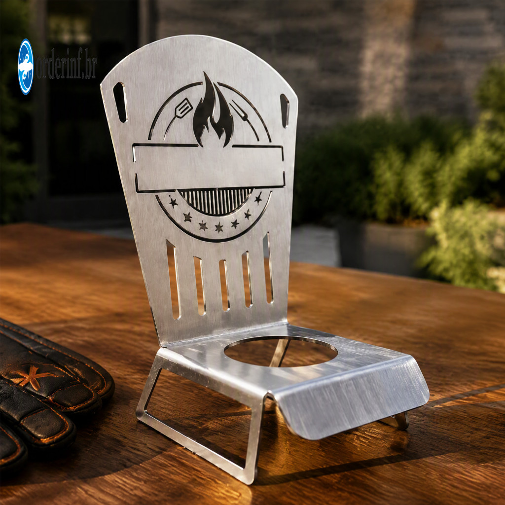Stable Upright Poultry Cooking Rack Stainless Steel Beer Chicken Durable Metal Roaster – Heat Resistant Vertical for B