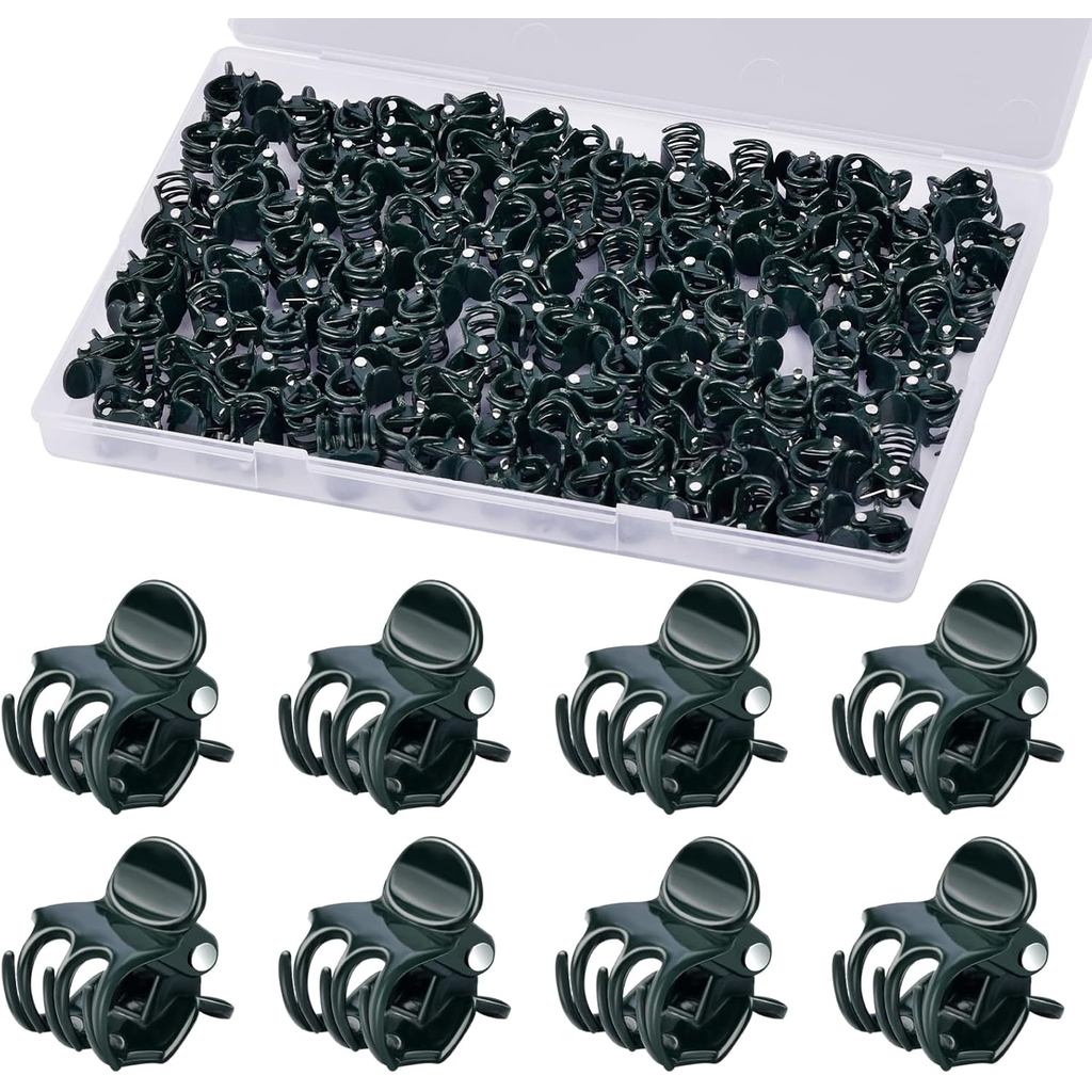 Orchid Clips, ARRITZ 100pcs Garden Plant Clips for Vines Flowers Keep Stems Vines Flowers Grow Upright
