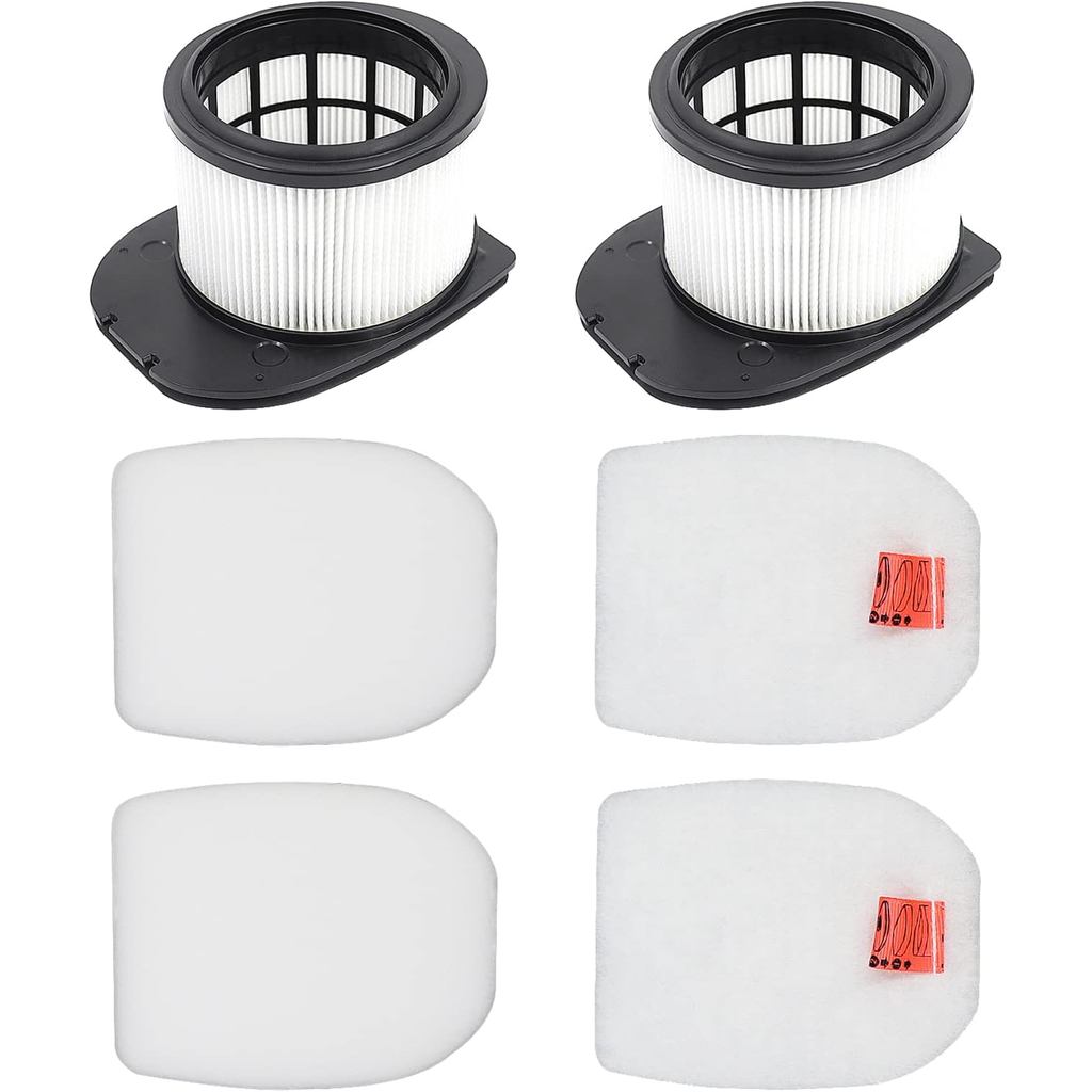 6 Pack Filter Replacement for Shark IZ862H Stratos Cordless Vacuum, Compatible with Shark IZ862H Upright Vacuum Include