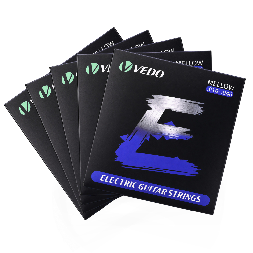 6 Strings Electric Guitar Strings Play Real Heavy Metal Rock Nickel Alloy Wound Rustproof Strings 010-046 Guitar Parts