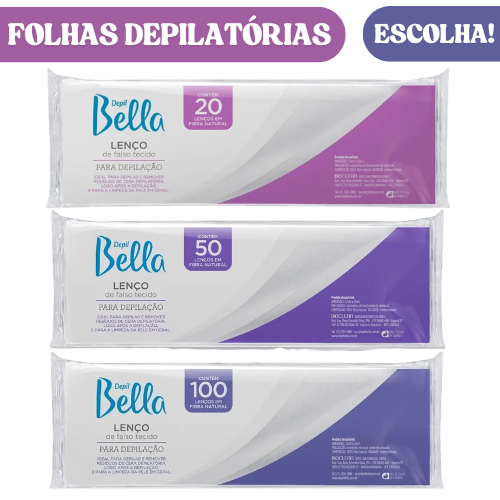 Lenço Depilatório TNT Gran Style Depil Bella Depilação com Cera Tecido Depilação