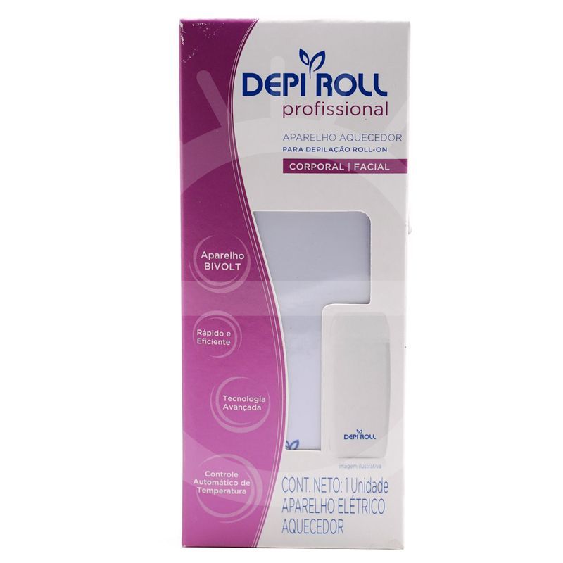 Aparelho Aquecedor para Depilação DepiRoll – Bivolt 1Un