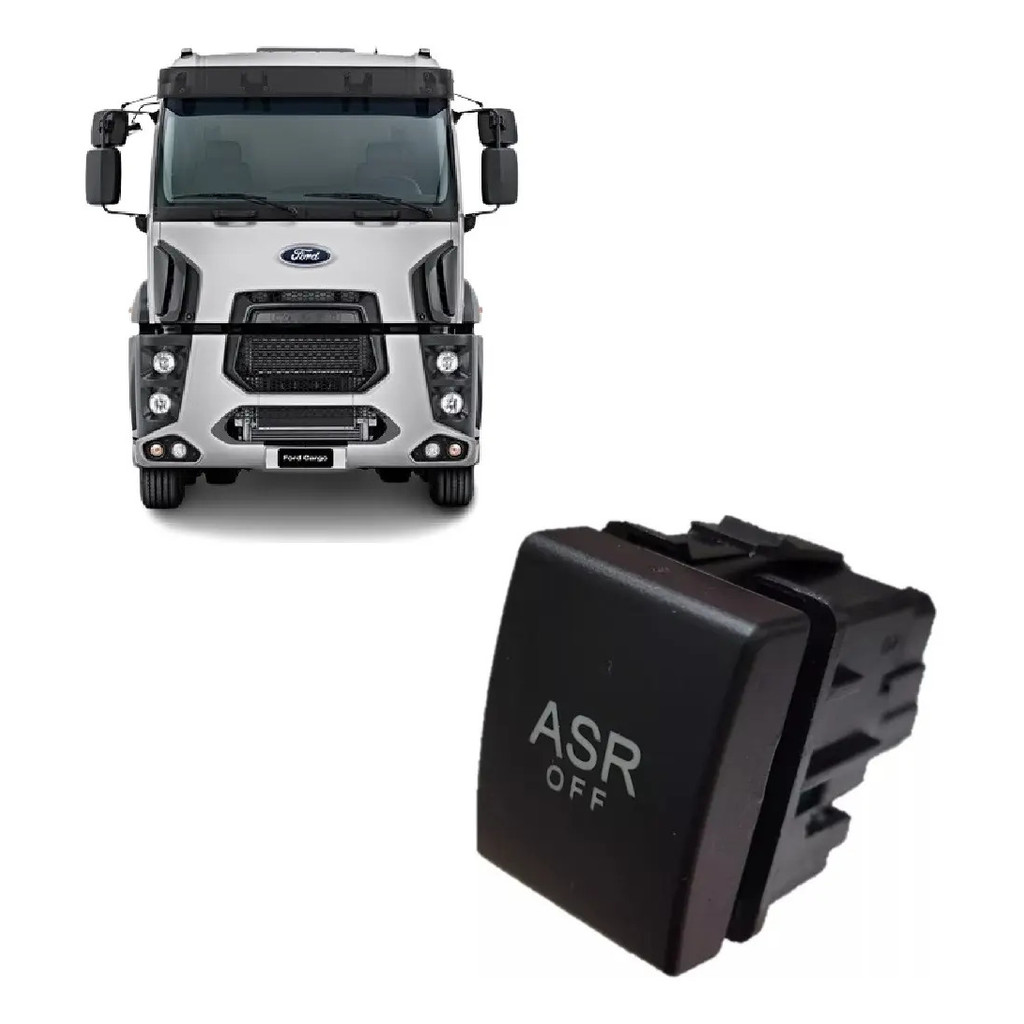 Botão Controle Tração Asr Ford Cargo Extra Pesado 13/19