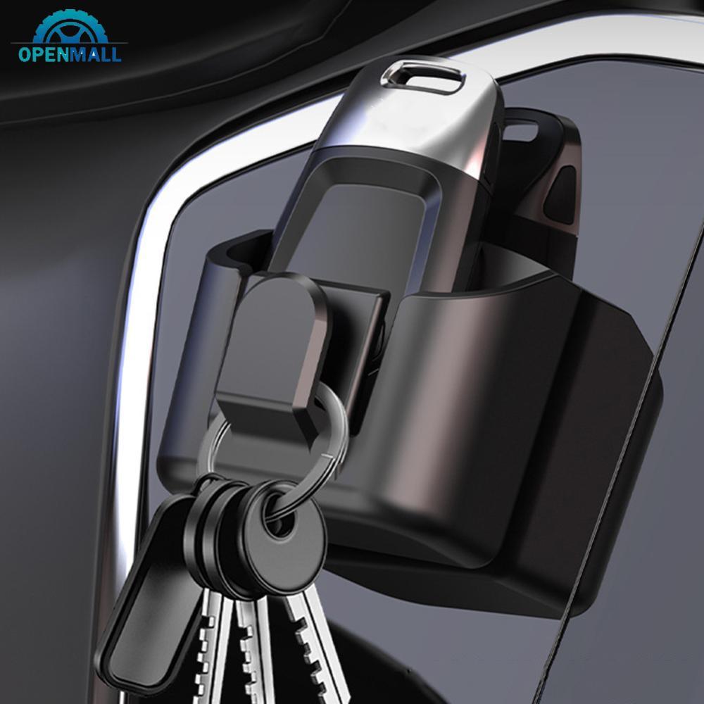OPENMALL Universal Car Dashboard Organizer Caixa Porta-Chaves Com Gancho | Acessório Interior Da De Armazenamento Do Con