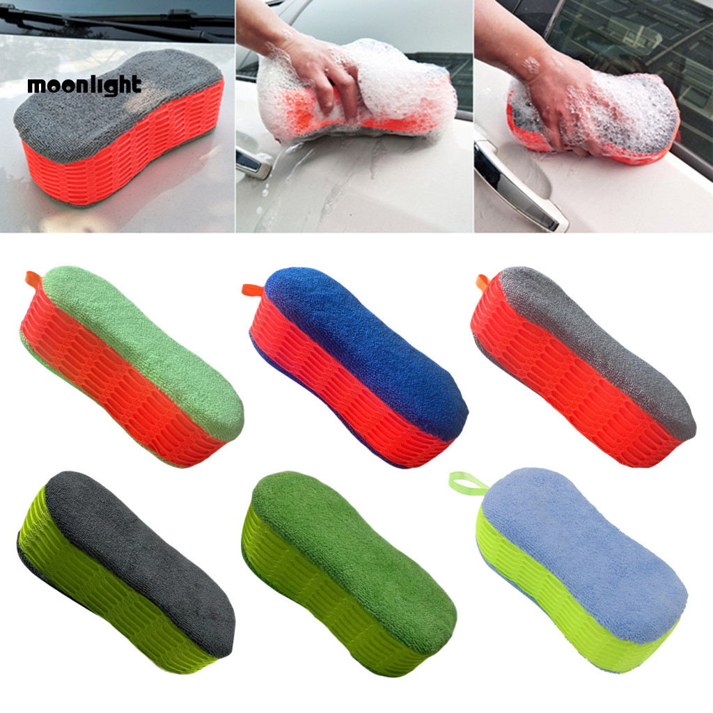 Car Wash Sponge High Density Absorbent Foam Thick Scratch-free Applicator for Auto Detailing Waxing and Cleaning Durable