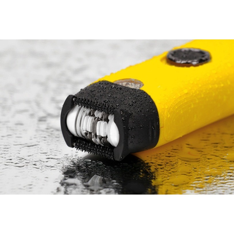 [GORILLA WAXING] Depilador Elétrico Sem Fio 1000V Removedor De Raiz De Cabelo (1 Unidade/Amarelo Vívido) Dispositivo Por