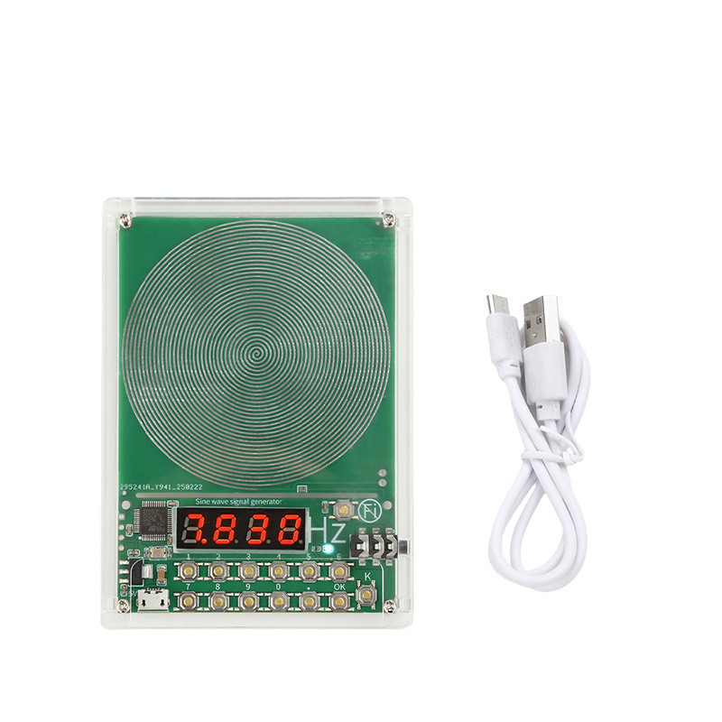 [MYSK]Frequency Generator 7.83Hz Output Portable Waveform Device For Meditation