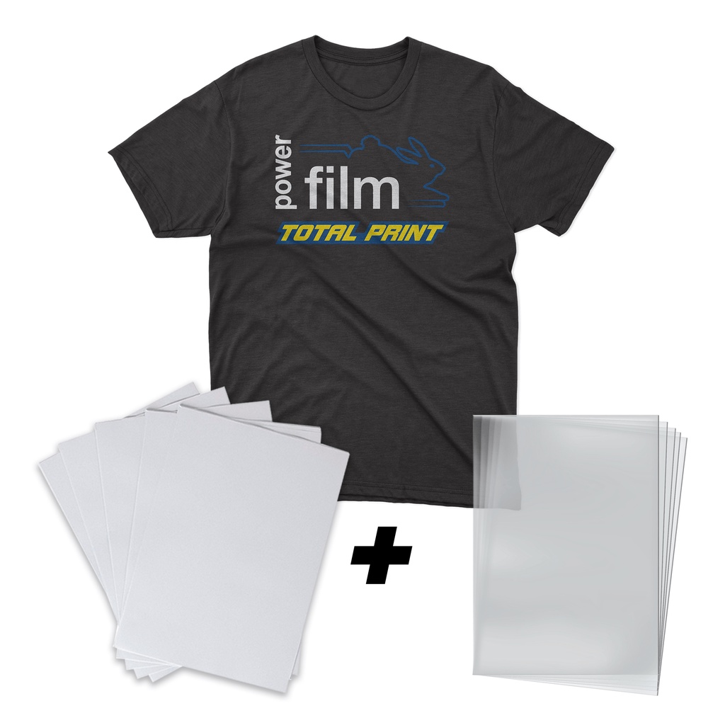 Power Film - Total Print - A3 100 FOLHAS + Total Mask 100FLS
