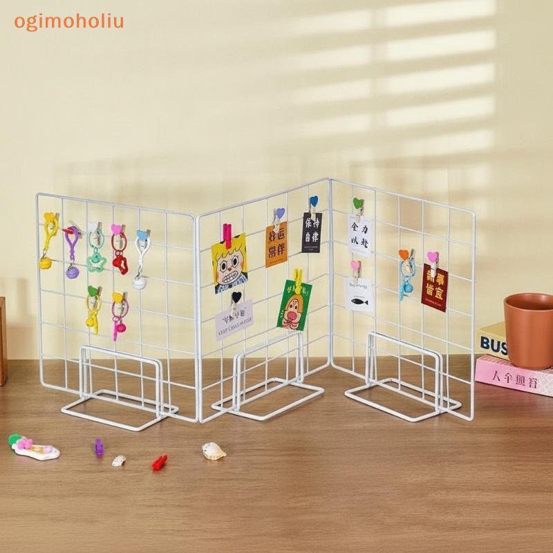 [GMH] Grid Art & Photo Display Ras Modern Metal Braets Suporte De Mesa Multiuso Para Painel De Grade Presente Dando DCZ