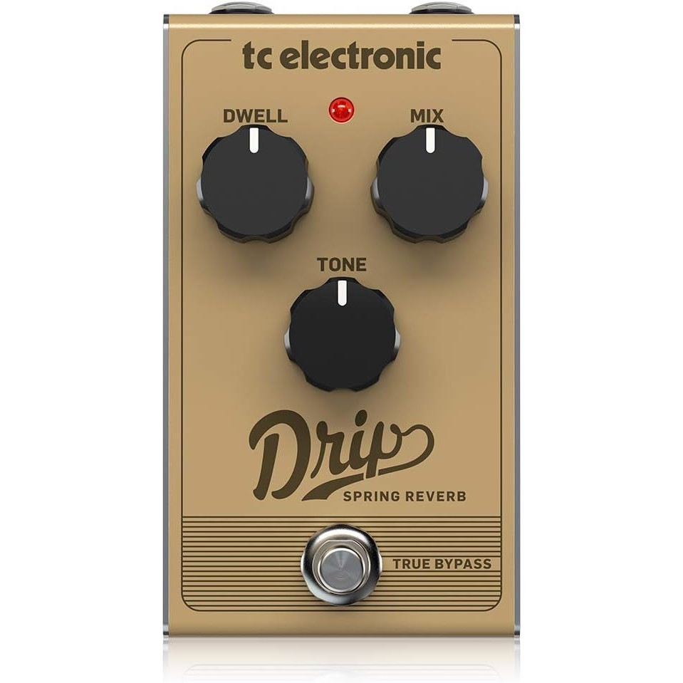 TC Electronic DRIP SPRING REVERB Pedal para guitarra/baixo