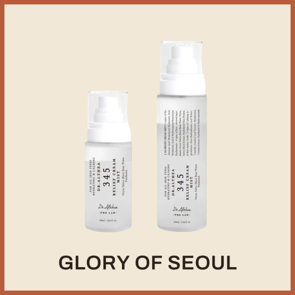 Dr.Althea 345 Relief Cream Mist 60ml, 100ml
