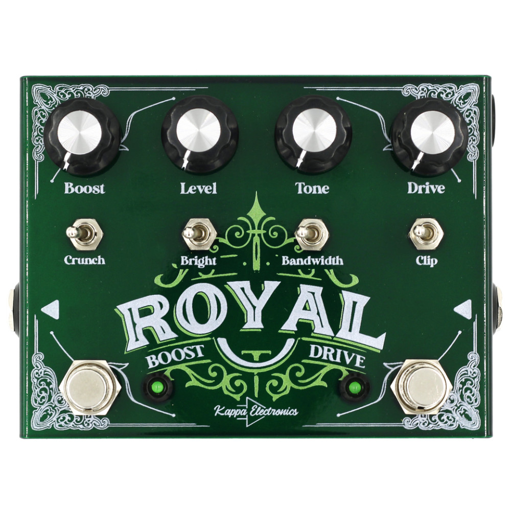 Pedal Overdrive & Boost Royal Kappa Electronics