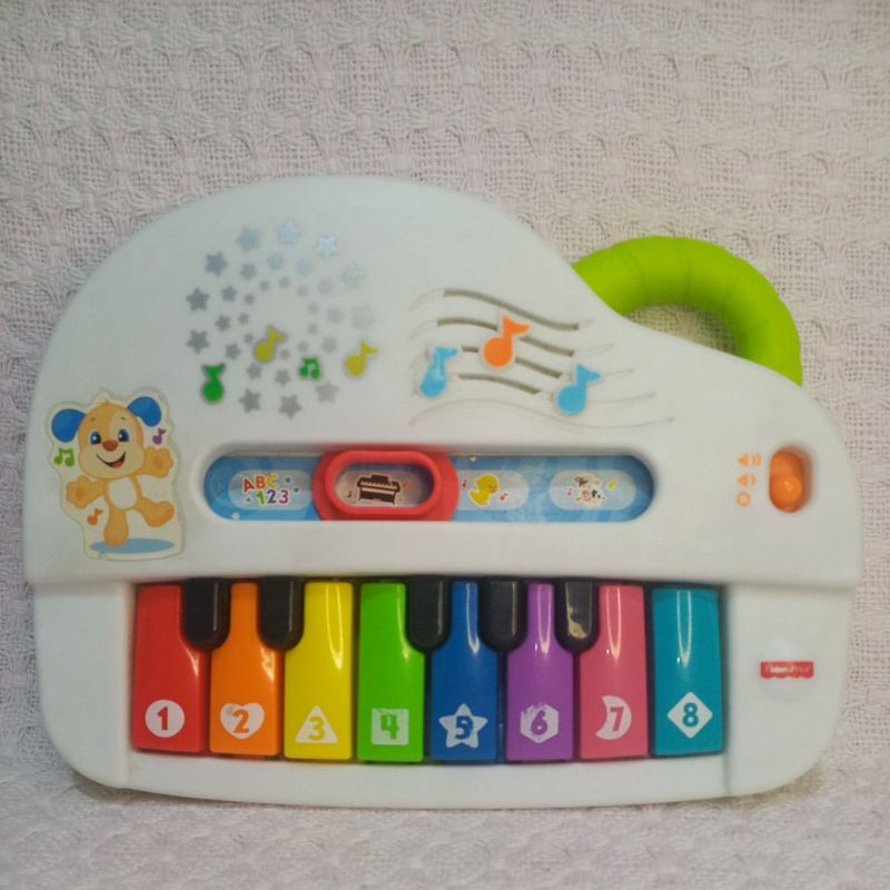 Piano do cachorrinho Aprender e brincar Fisher price
