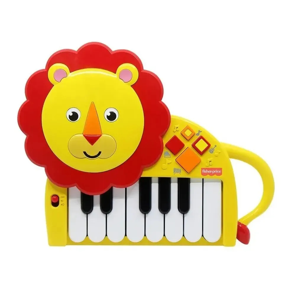 Mini Piano Leão - Fisher Price - Sem Caixa - Veja As Fotos