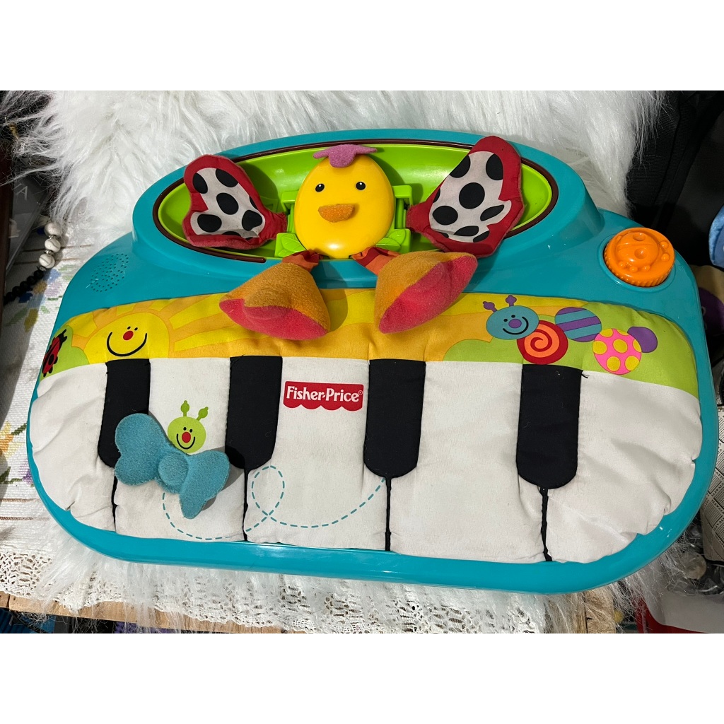 piano almofadado fisher price infantil / brinquedo musical