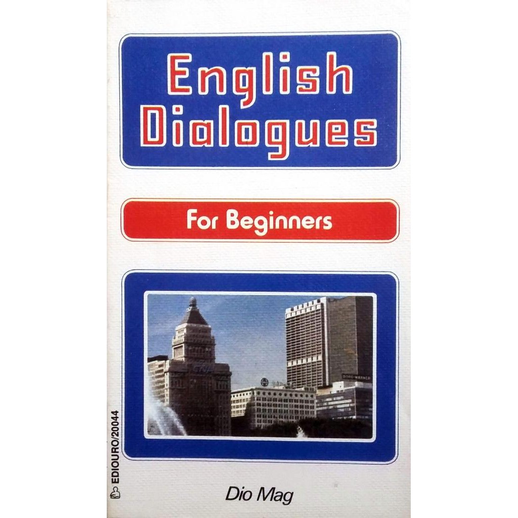 Livro: English Dialogues for Beginners Autor: Dio Mag (Novo, Lacrado)