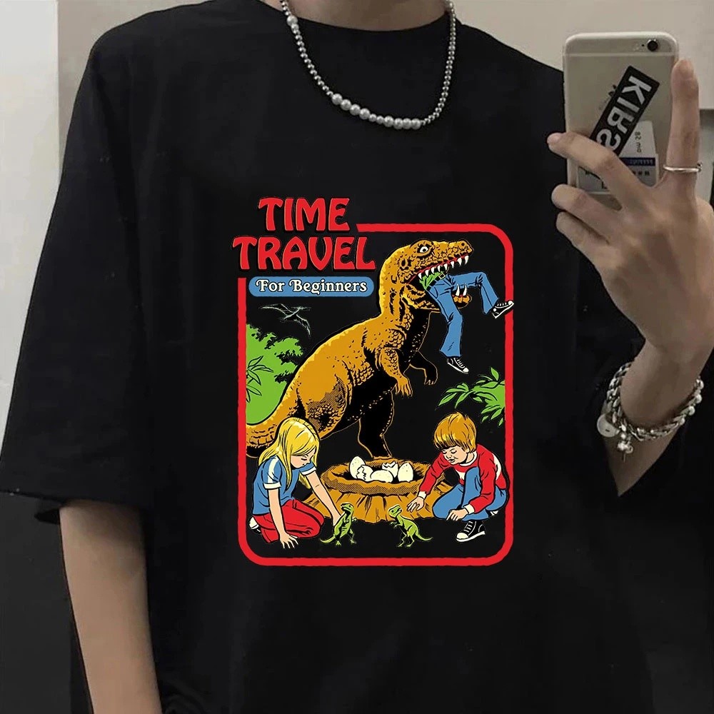 Camiseta Time Travel For Beginners Streetwear Arte Vintage TrendBox Mania TrendBox Mania
