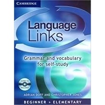Language Links Beginner/Elementary W/Ans Cd: Grammar and Vocabulary for Self-study [Paperback] Doff, Adrian