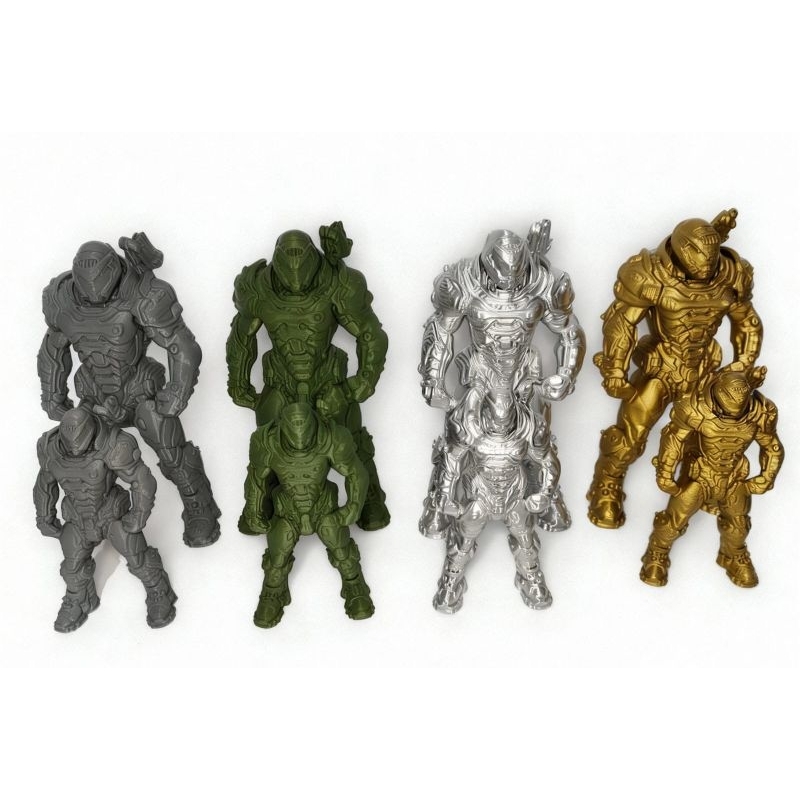 Action Figure Doom Slayer Colecionável 3D