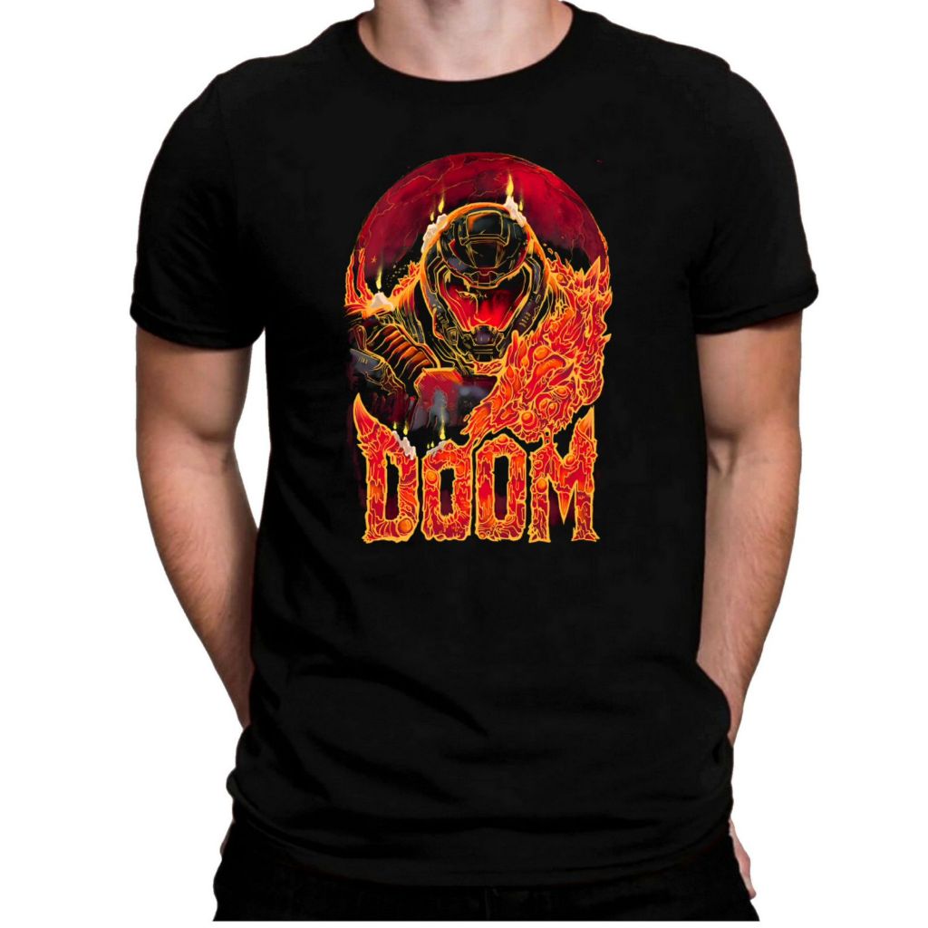 Camiseta Doom Mod 4 Camisa Masculina