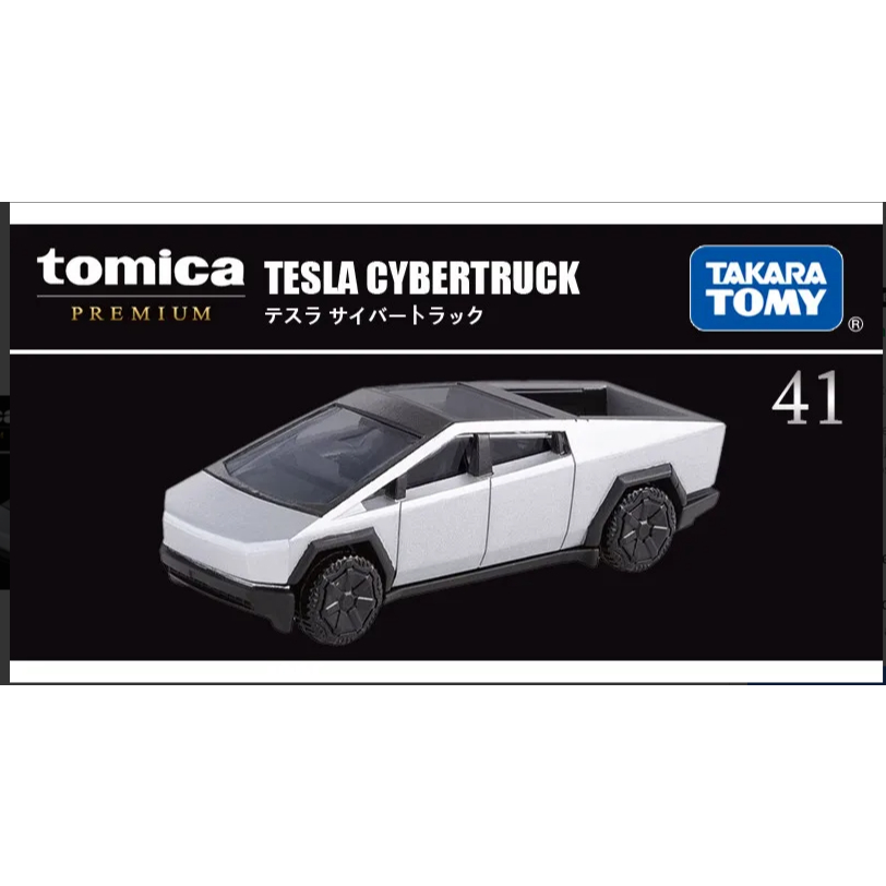⚡🤍 Tomica Premium 1:64 Tesla Cybertruck [TP41] 🤍⚡